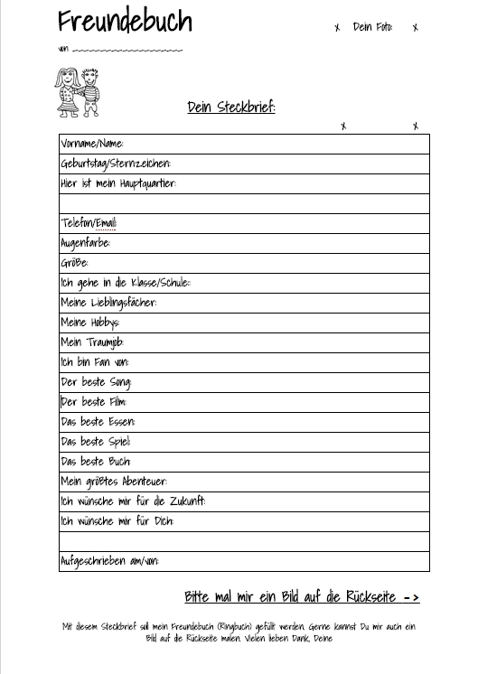 Sich kennenlernen deutschunterricht